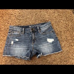 Gap Cutoff Shorts